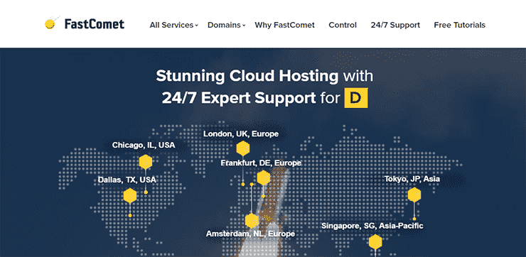 FastComet Offical Website